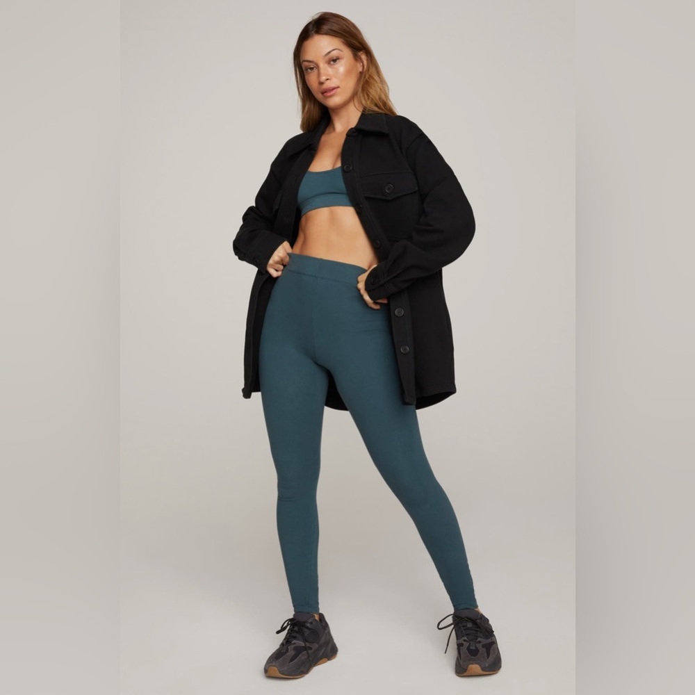 GOOD AMERICAN Fleece Shacket